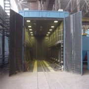 鄭州東成集團(tuán)訂購噴砂房工作效果展示